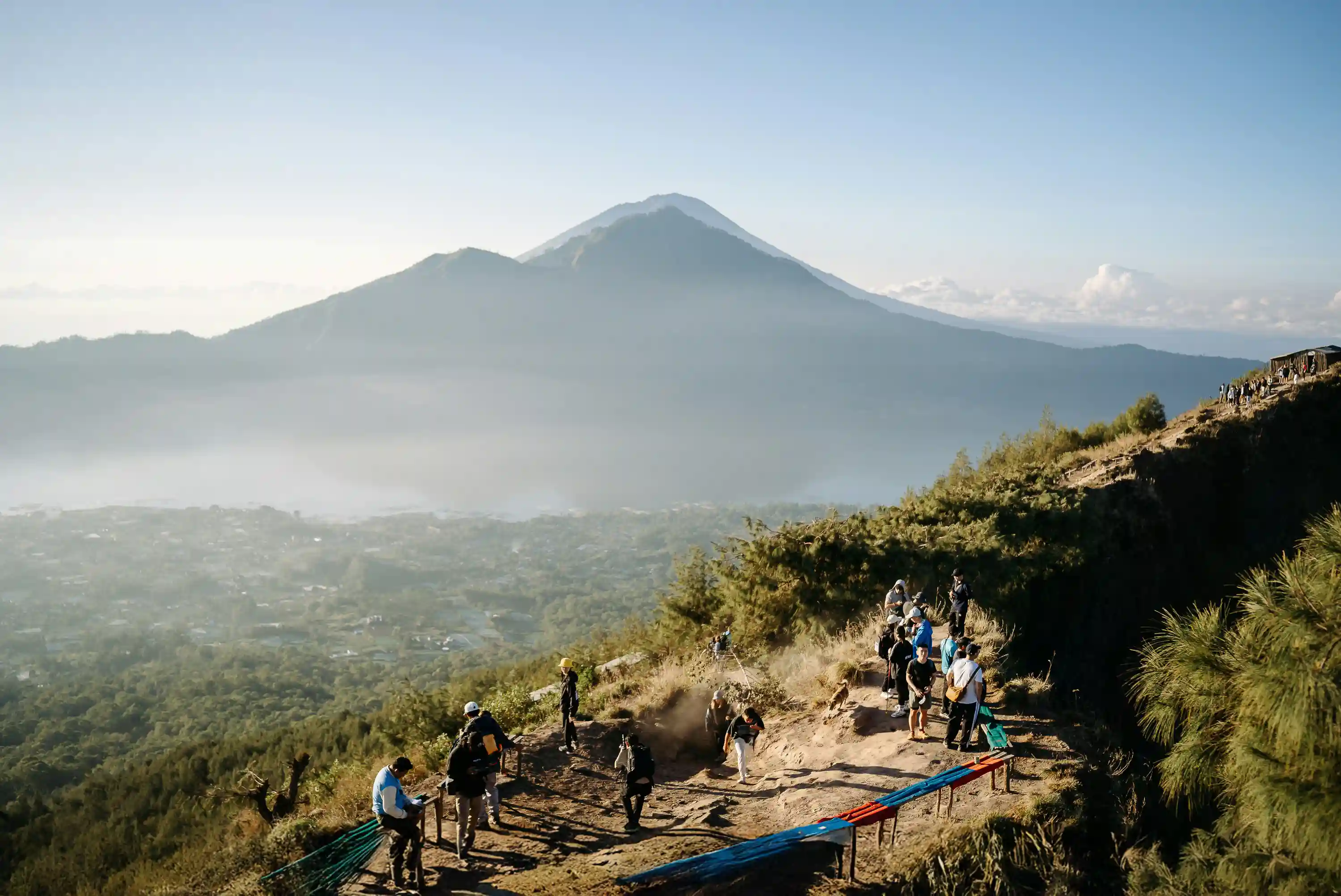 Треккинг к вулкану Батур, Бали