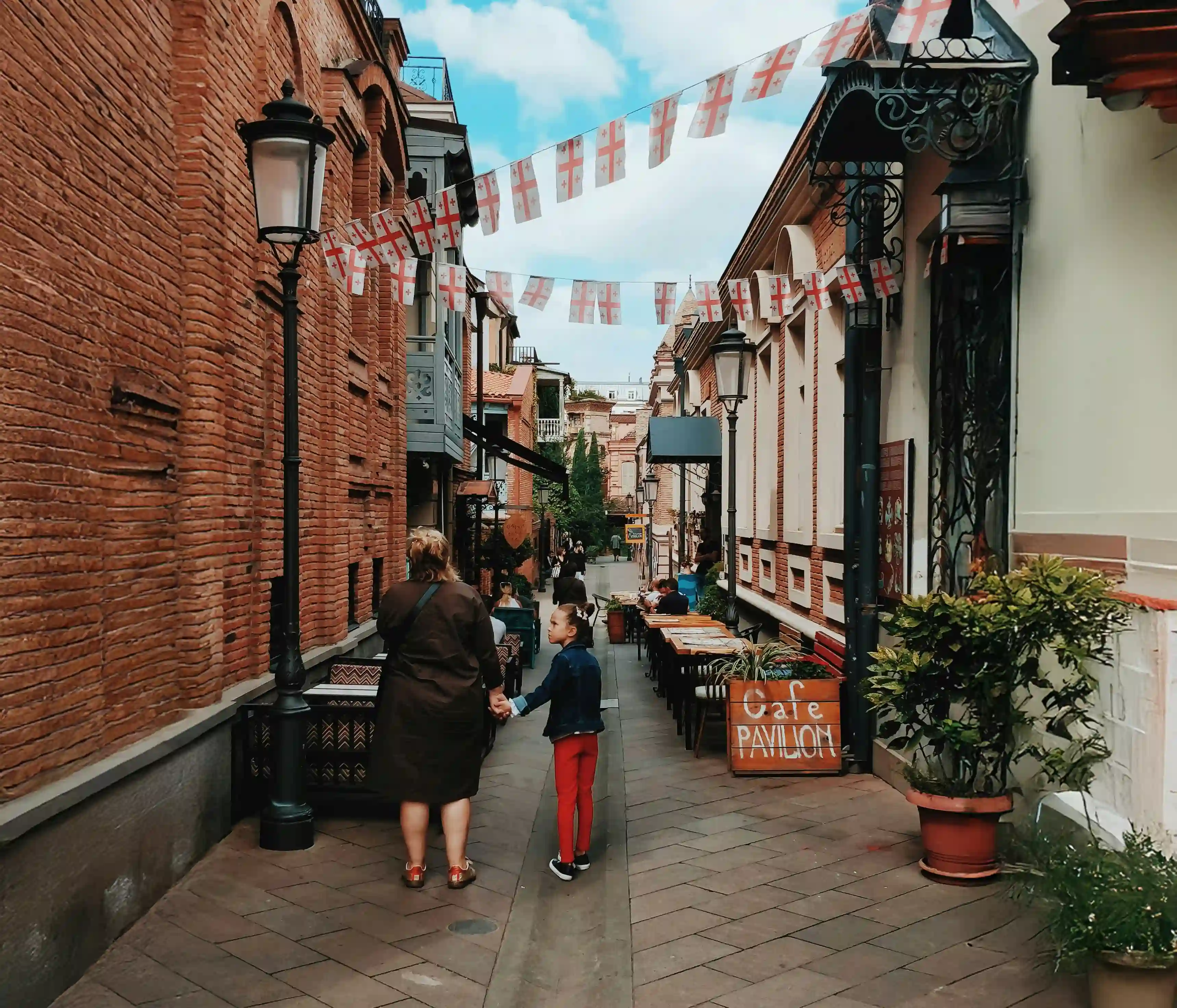 Улицы Тбилиси Летом