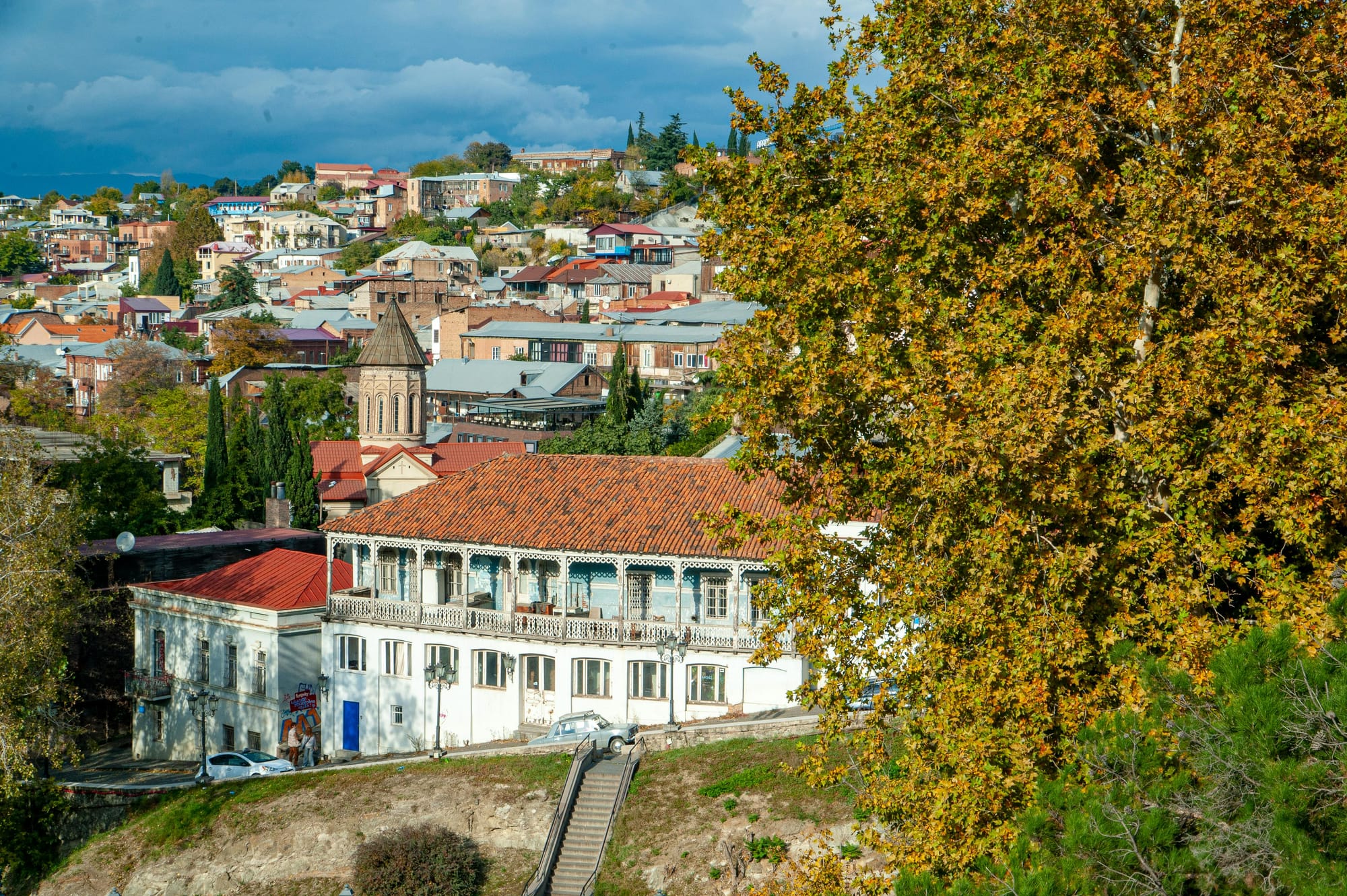 Сигнахи, панорама города